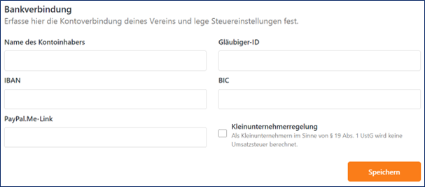 Vereinsdaten-Uebersicht-Bankverbindung-einrichten