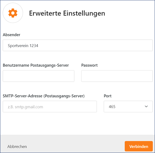 Vereinsdaten-E-Mail-Einstellungen-Server-verbinden