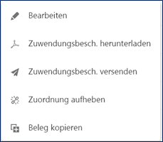 Finanzen-Belege-Zuwendungbescheinigung-herunterladen-oder-versenden