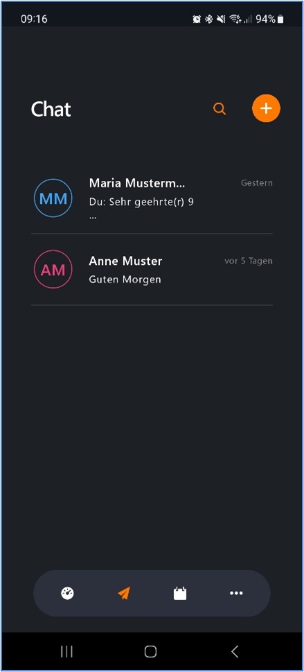 Mobile-App-Verwalterfunktion-Chat-erstellen