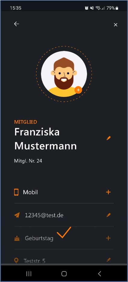 Mobile-App-Verwalterfunktion-Mitglied-einladen-Mitgliedsprofil-Uebersicht