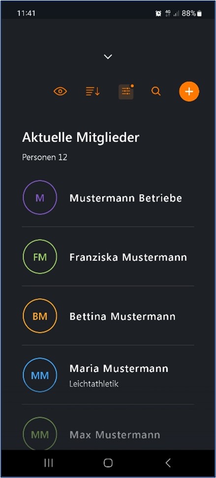 Mobile-App-Verwalterfunktion-Mitglied-einladen