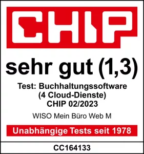 WISO MeinBüro Rechnungen CHIP Test