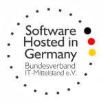 WISO MeinBüro Rechnungen: Software hosted in Germany Siegel