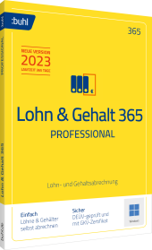 Lohn &amp; Gehalt 365 Professional-Packshot