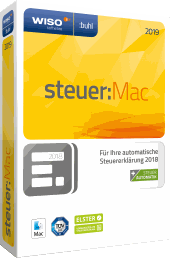 WISO steuer:Mac 2019-Packshot