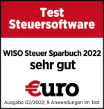 WISO Steuer-Sparbuch 2022 - Auszeichnung