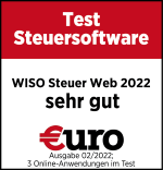 WISO Steuer-Web 2022 - Auszeichnung