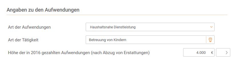 Musterrechnung Fahrtkosten Kinderbetreuung