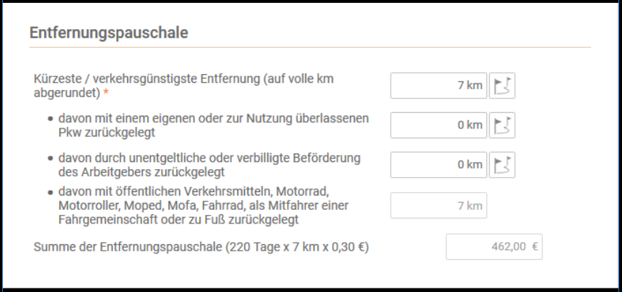 FahrradKilometerpauschale Fahrrad absetzen so geht's