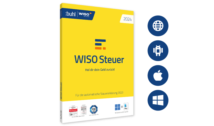 WISO Steuer Steuererklärung 2023