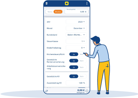 Bankkonto & Steuer-Erklärung finanzblick App
