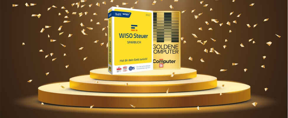 WISO Steuer gewinnt Goldenen Computer