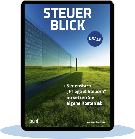 Steuer-Blick 05-2025 Steuer-Blick Vorschau 05-2025