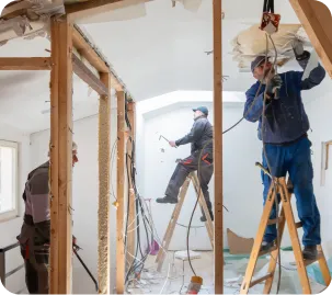 Ich habe Handwerker oder eine Haushaltshilfe beauftragt