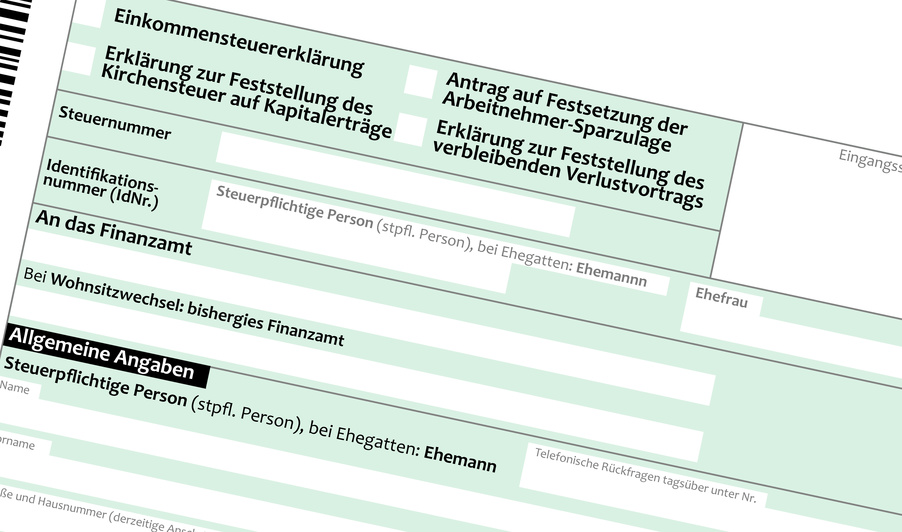 Steuererklärung Steuernsparen