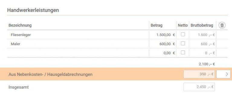 Handwerkerleistung Steuer Was Kann Ich Absetzen