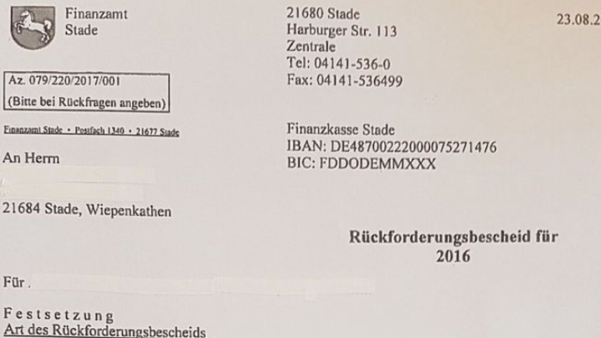 Neue Betrugsmasche Unbekannte Versenden Gefalschte Steuerbescheide Neue Betrugsmasche Unbekannte Versenden Gefalschte Steuerbescheide