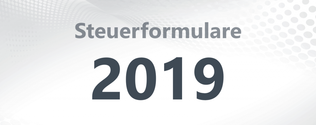 Steuerformulare 2019 Titelbild