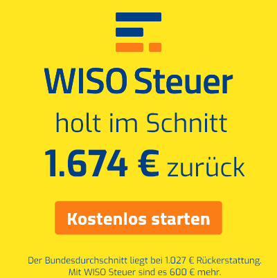 WISO Steuer Banner
