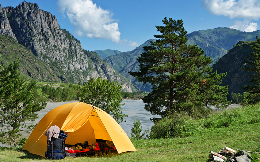 verbraucherblick 04/2018 Campingurlaub Wild zelten mit Hund