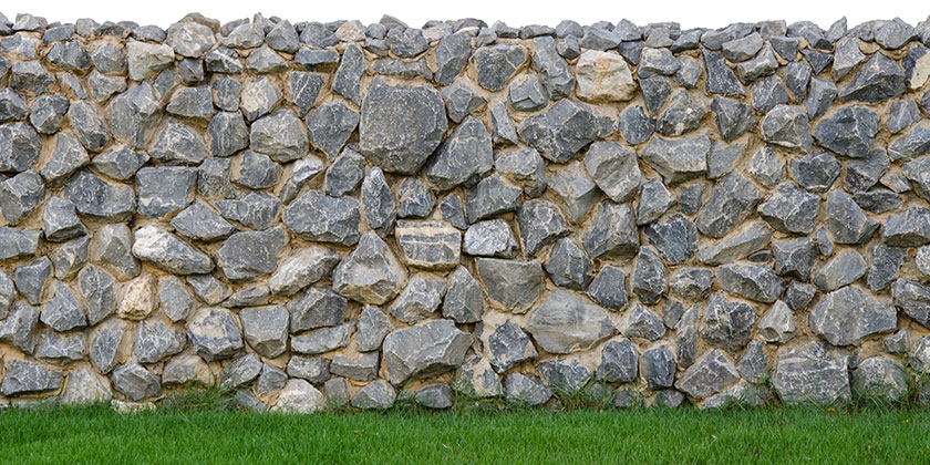 Stützmauer unzulässig