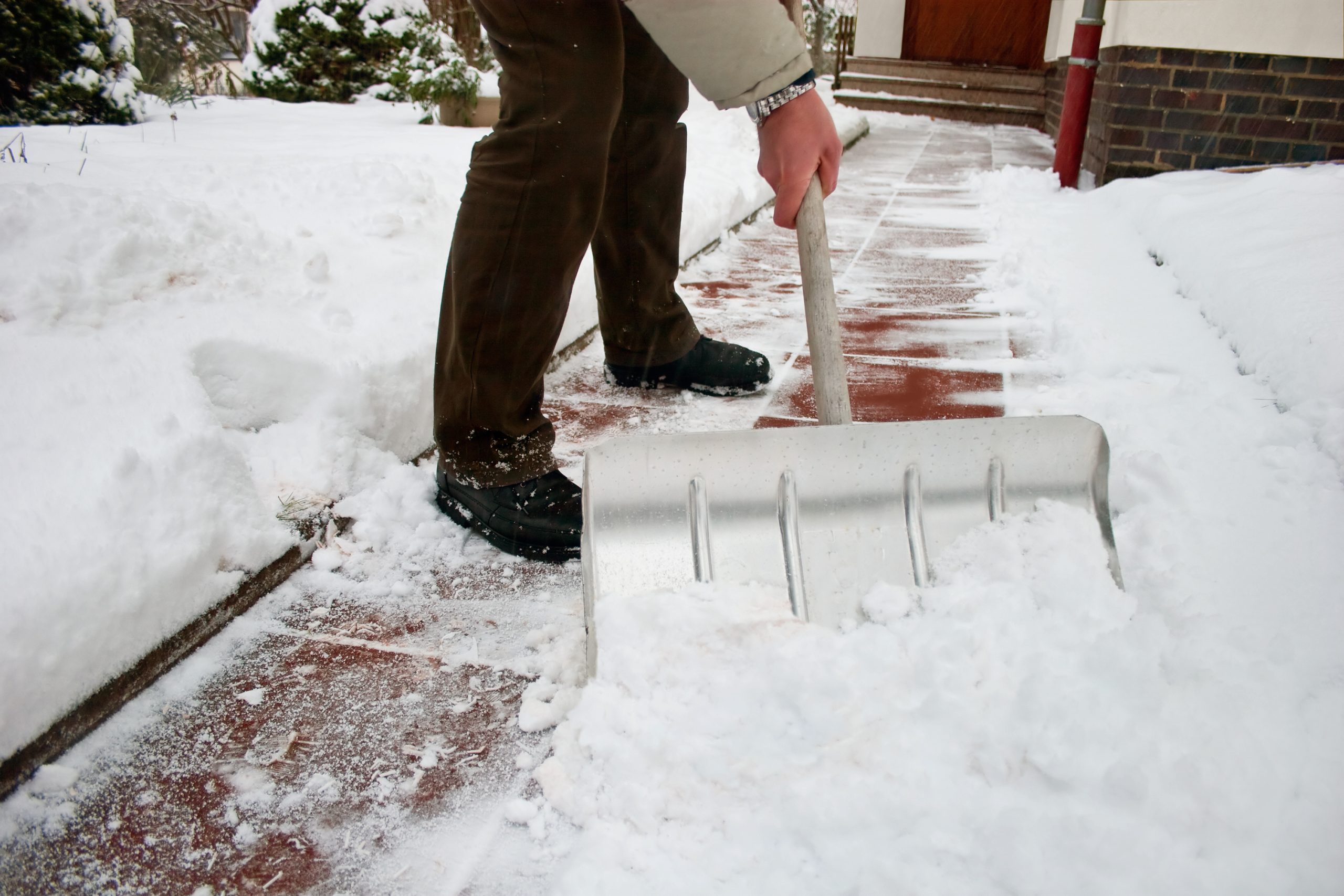 Wenn ein Mieter den Winterdienst übernimmt