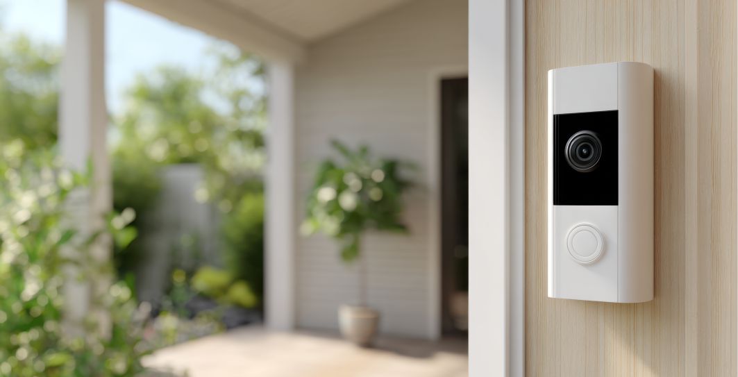 Digitale Türspione an Wohnungshaustüren von Eigentumwohnungen