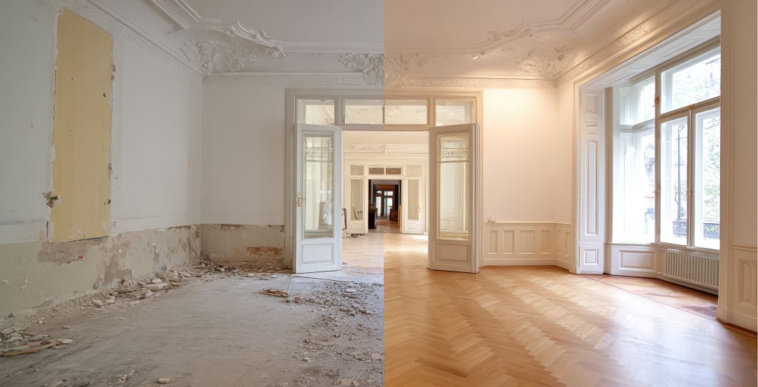 Modernisierung bei Bestandsbauten