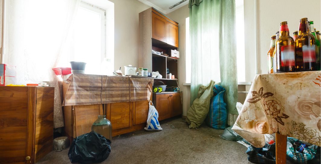 Wohnung verwahrlost – Kündigung fristlos?