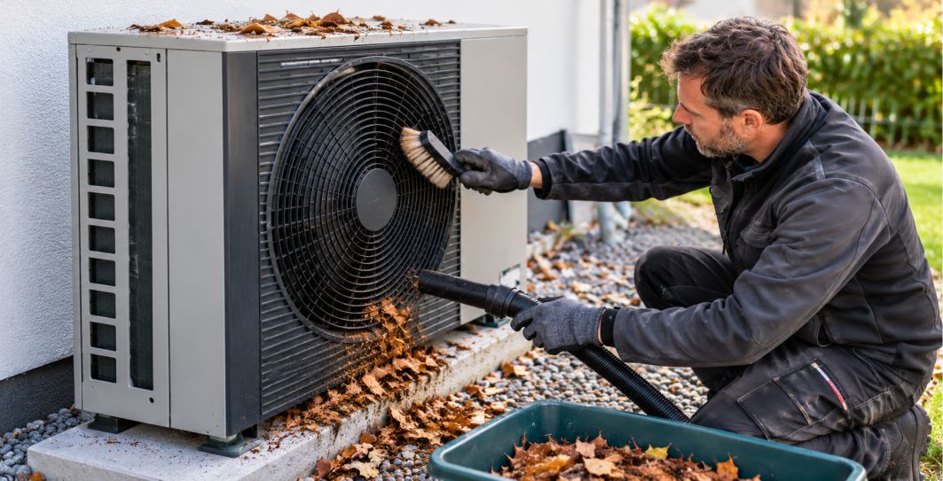 Wärmepumpe auf den Winter vorbereiten