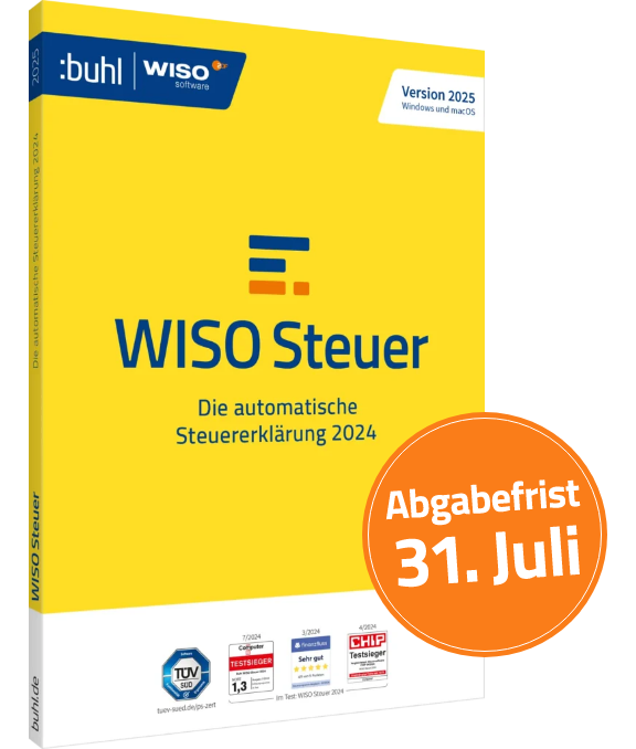 WISO Steuer Abgabefrist am 31- Juli